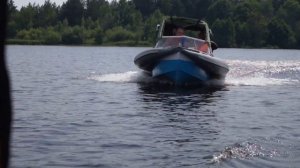 Лодка Казанка с надувным бортом