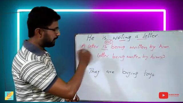 Present continuous tense passive voice || by entire english zone смотреть онлайн