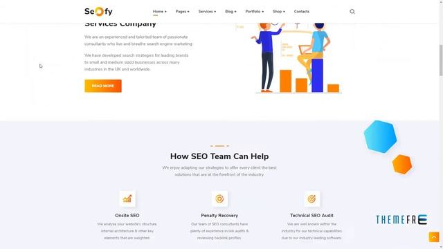 Seofy - Digital Marketing Agency WordPress Theme Brent Marion смотреть онлайн
