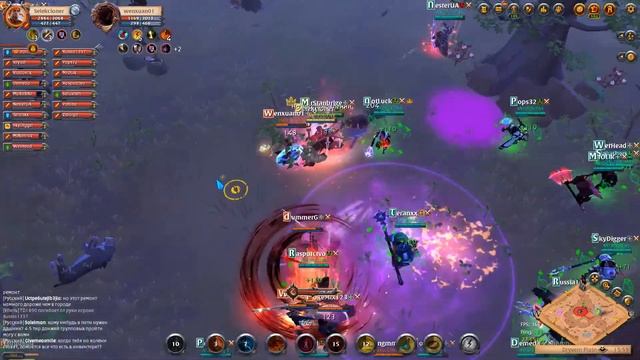 Antipositive guild ! PVP ! Albion Online ! Смол скейл ! Прогулки по чёрным смотреть онлайн