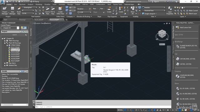 AutoCAD Tutorial - Creating Equipment смотреть онлайн