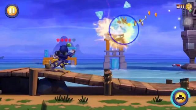Angry Birds Transformers#2 - Rescue Chef Pig as Sound Wave. Gameplay. смотреть онлайн