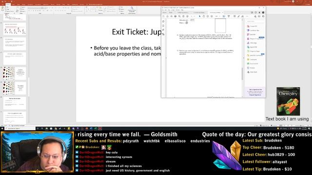 Working Stream: Lesson Planning for 9th Grade Chemistry Acid/Base | Chill | Family Friendly | 3/13 смотреть онлайн