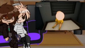 реакция взрослого Хастура и Валеры на "гоняюсь за лысым (все еще)" /au/#валерагостер #гачареакция