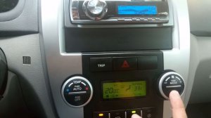 Секретная функция климат контроля Kia cerato 2007Секретная функция климат контроля Kia cerato 2007