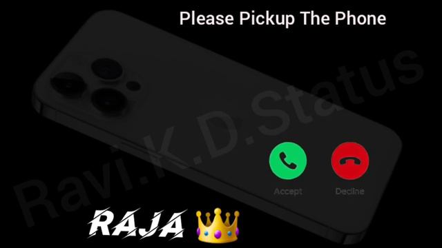 Raja Please Please Pickup The Phone 👑 || राजा नाम का रिंगटोन || Ravi.K.D.Status смотреть онлайн