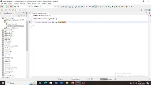 Conexión a BD en MySQL con Java, utilizando Eclipse y servicios de XAMPP. смотреть онлайн