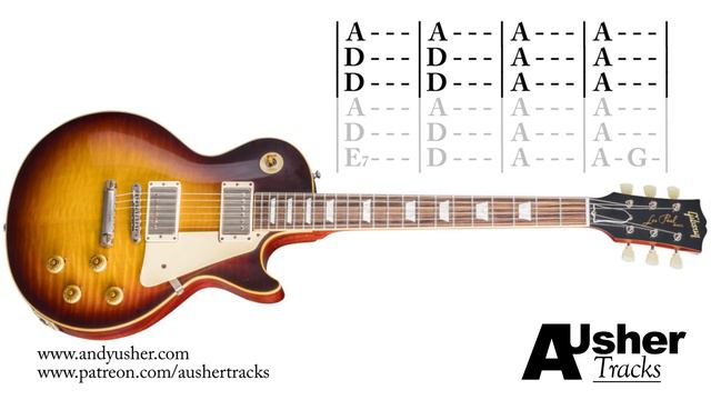 Stadium Blues Rock in A | Guitar Backing Track смотреть онлайн