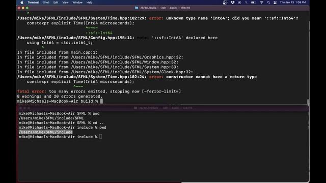 [Compile from Source] Building SFML from Source on Apple M1 Mac (And fixing common build errors) смотреть онлайн