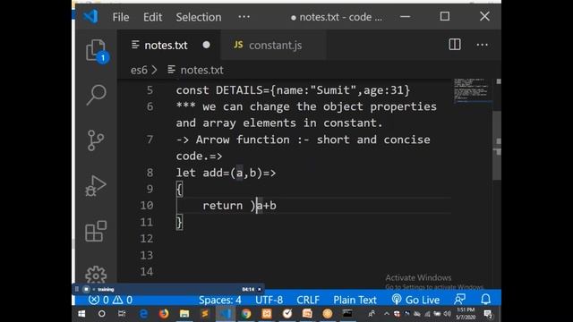 JavaScript: ES6 - Intro | ES6 JavaScript Tutorial for Beginners in Hindi смотреть онлайн