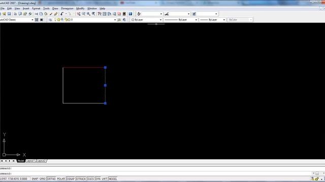 AutoCAD #6 - How to apply a color to a line. смотреть онлайн