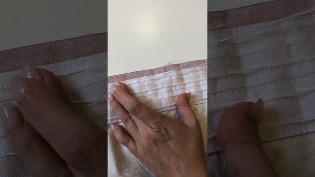 КАК ВОССТАНОВИТЬ (ОТРЕМОНТИРОВАТЬ) УПУЩЕННУЮ НИТЬ ШТОРНОЙ ЛЕНТЫ? смотреть онлайн