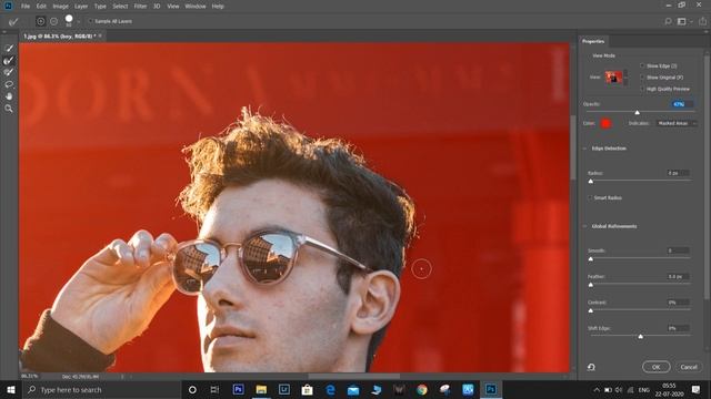 Background Blur editing using Photoshop | PART 1 смотреть онлайн