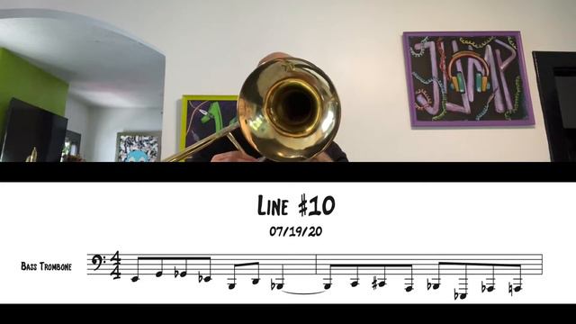Colby Norton Bass Trombone Line #10 смотреть онлайн