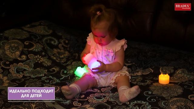 Bradex TD 0304 Лампа-ночник из цветных блоков «СЕМИЦВЕТИК» смотреть онлайн