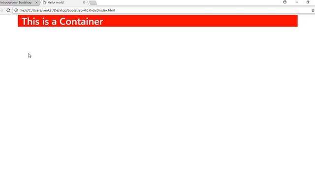 Bootstrap Containers смотреть онлайн