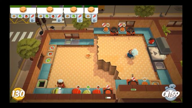 Overcooked | All Levels 3 Stars ★ | Level 1-6