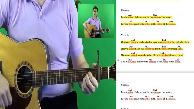 Trad Success - Guitar - Video 35 - The Rising of the Moon. смотреть онлайн