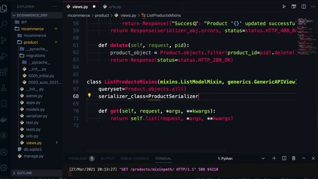 Django Mixins CRUD Operations in Rest Framework смотреть онлайн