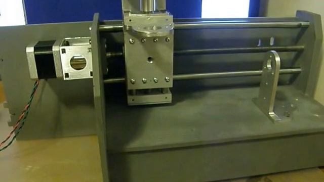 обкатка оси X с мотором формата NEMA17, напряжение 24вольт, ограничение по току 1.7ампер смотреть онлайн