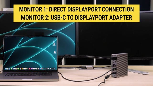 TS4 Dual Monitor Guide - CalDigit Support смотреть онлайн