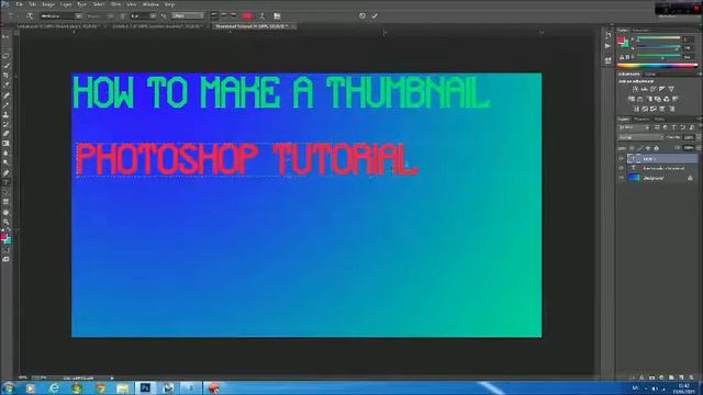 How I Make my Thumbnails - Photoshop Time Lapse смотреть онлайн