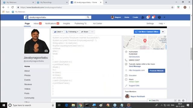 ADV. JAVA - JDBC || Session - 9 || by Mr. Nagoor Babu On 08-11-2018 смотреть онлайн