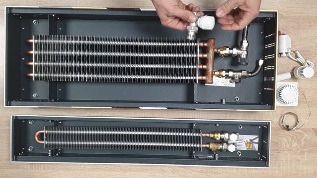 Внутрипольные конвекторы TECHNO POWER KVZ, естественная конвекция с усиленной теплоотдачей. смотреть онлайн