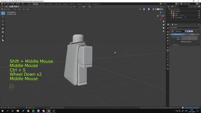 How to make Capes/Cloaks (Roblox) (For Beginners) [ Blender 2.9 ] смотреть онлайн