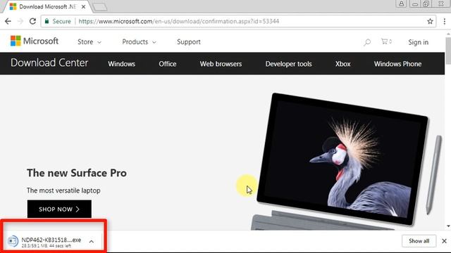 Install Microsoft .NET Framework 4.6.2 смотреть онлайн