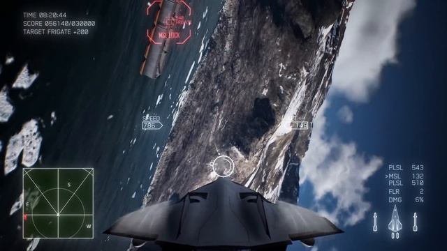 DarkStar vs. Fleet Destruction - Ace Combat 7: Skies Unknown x Top Gun: Maverick DLC смотреть онлайн