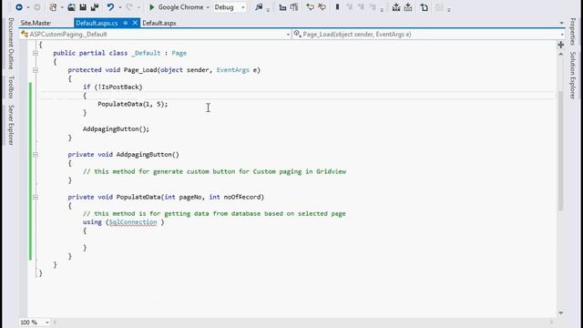 Implement Custom Paging in ASP.Net GridView using SQL Server Stored Procedure смотреть онлайн
