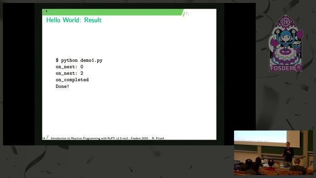 Introduction to Reactive Programming with RxPY смотреть онлайн