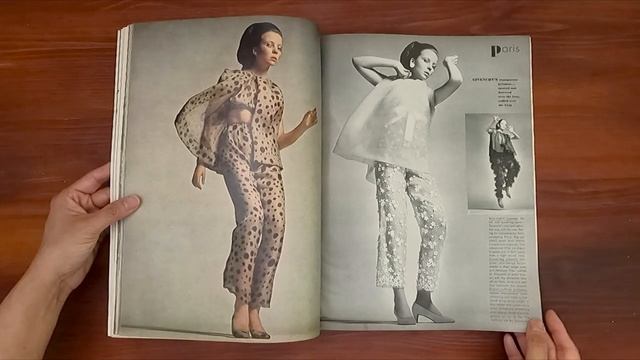 1968 March 15 ASMR Magazine Flip Through: Vogue w Chanel, Jackie Kennedy, Dennis Hopper, Balenciaga смотреть онлайн
