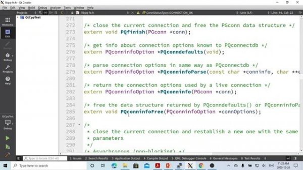 C++ Programming on Linux - Connect to Posgresql DB using libpq