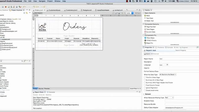 How to use data adapters in Jaspersoft Studio for JasperReports IO project смотреть онлайн