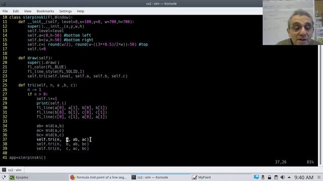 CS2 Lesson 22 - Drawing fractals using recursion смотреть онлайн