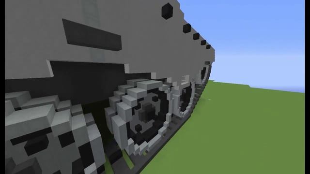 Самый большой танк в Minecraft