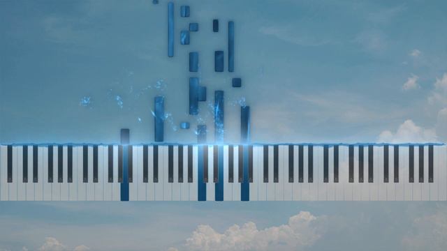 Ангелы в небе -piano | аккомпанемент общего пения [Basic piano accompaniment] in Am смотреть онлайн