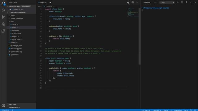 16. Tutorial TypeScript : Inheritance - Bahasa Indonesia смотреть онлайн