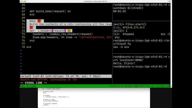 Покоряем Elixir (Cowboy, Erlang VM) смотреть онлайн