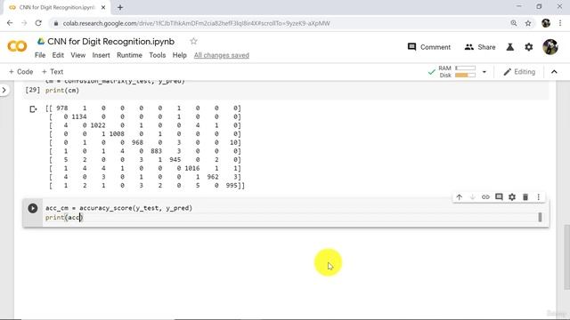 82 Digit Recognition with CNN Step 3 смотреть онлайн