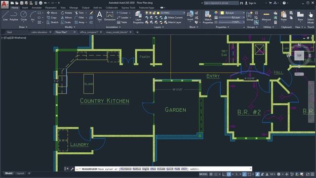 AutoCAD 2020 | Quick Measure смотреть онлайн