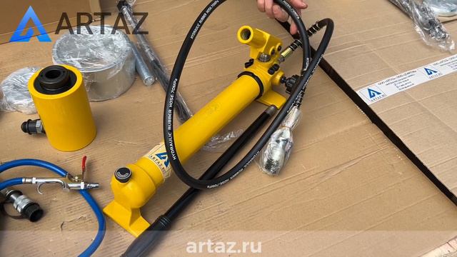 Гидравлический съемник выпрессовщик сайлентблоков и втулок подвески SAF Титан ТТН-20-01 и ТТН-20-01 смотреть онлайн