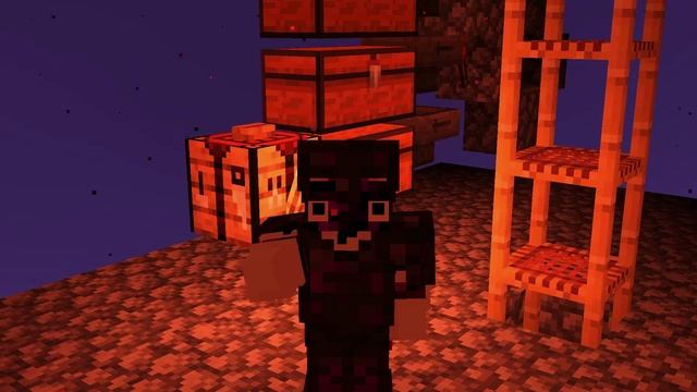 2. Выживание с ДРУЗЬЯМИ! Счётчик дней! Топовый незеритовый сет! -Minecraft-