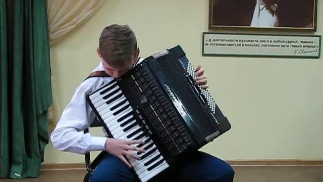 Дубовский А А аккордеон 11 12 лет ДШИ 6 Отзвуки вальса смотреть онлайн