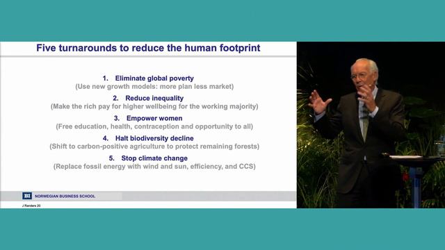 The Limits to Growth and Technology in a 100-Year Perspective - by Prof. Jorgen Randers смотреть онлайн