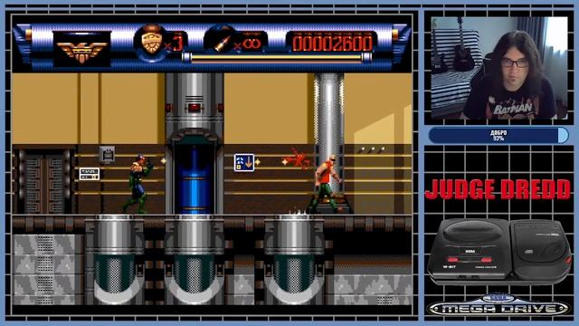 Judge Dredd (реквест от Владимир Миров) - прохождение с СЕЙВАМИ (SEGA) 30+ смотреть онлайн