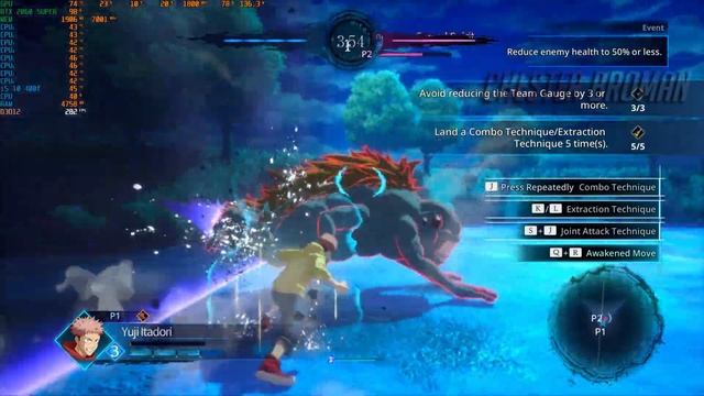 JUJUTSU KAISEN CURSED CLASH PC - RTX 2060 SUPER смотреть онлайн