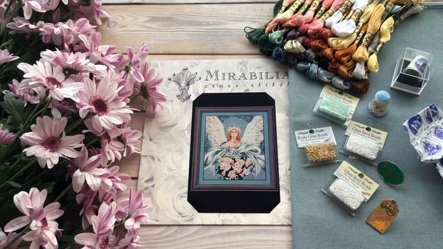 16. Mirabilia - Millennium Angel. СП Тайна Мирабилии . Вышивка крестиком/крестом .